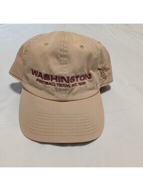 '47 Washington Commanders NFL Football Beige Adjustable Strapback Hat Est. 1932
